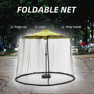 <span class=keywords><strong>Parasol</strong></span> de jardin d'été pliable en polyester léger avec auvent de lit et <span class=keywords><strong>moustiquaire</strong></span> pratiques - Product Image 3