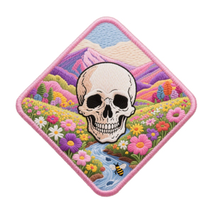 Tùy Chỉnh Mát Tinh Hoa Thiết Kế Mũ Vải Dệt Đầy Đủ Thêu Logo Sắt Trên Thêu Phù Hiệu Các Bản Vá Lỗi Cho Áo Khoác Mũ Quần Áo - Product Image 6