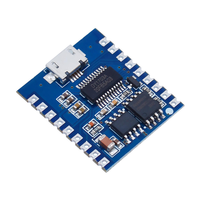 Módulo de Reproducción de Voz MP3 WAVGAT DY-SV17F de 4MB, Descarga por USB, Control por Puerto Serial, Placa Reproductora de Audio Flash
