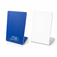Carte de commentaires NFC personnalisée en acrylique, puce NTAG215 13,56 MHz, à poser pour laisser un avis, pour restaurants et hôtels