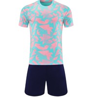 Maillot motif laiteux maillot de Football en maille énergique impression de Football pour enfants encadrement de Football personnalisé maillot de Football et de Football