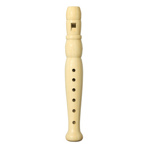 Flauto verticale a 6 fori in legno a sei fori per principianti strumento a fiato illuminazione per bambini giocattolo musicale in legno flauto - Product Image 4