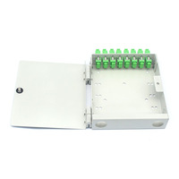 Boîtier métallique FTTH 8 cœurs pour distribution de fibre optique