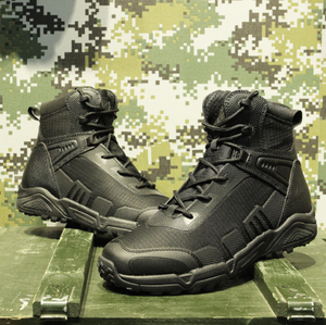 DFA1031 - Botas Tácticas Ligeras de Senderismo de 7 a 8 Pulgadas, Color Negro, Modelo AS33 - Product Image 4
