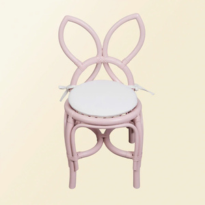 La Silla de ratán rosa más vendida para decoración infantil, muebles infantiles elegantes y asequibles fabricados en Vietnam - Product Image 1
