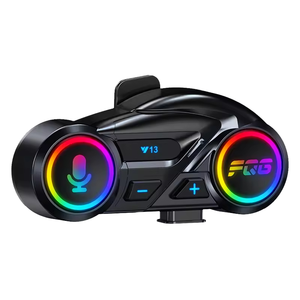 Nouvel interphone de vélo Y13 PRO mains libres <span class=keywords><strong>pour</strong></span> 2 personnes, portée 500m, avec assistant vocal et connexion téléphonique <span class=keywords><strong>pour</strong></span> casque de cycliste - Product Image 1