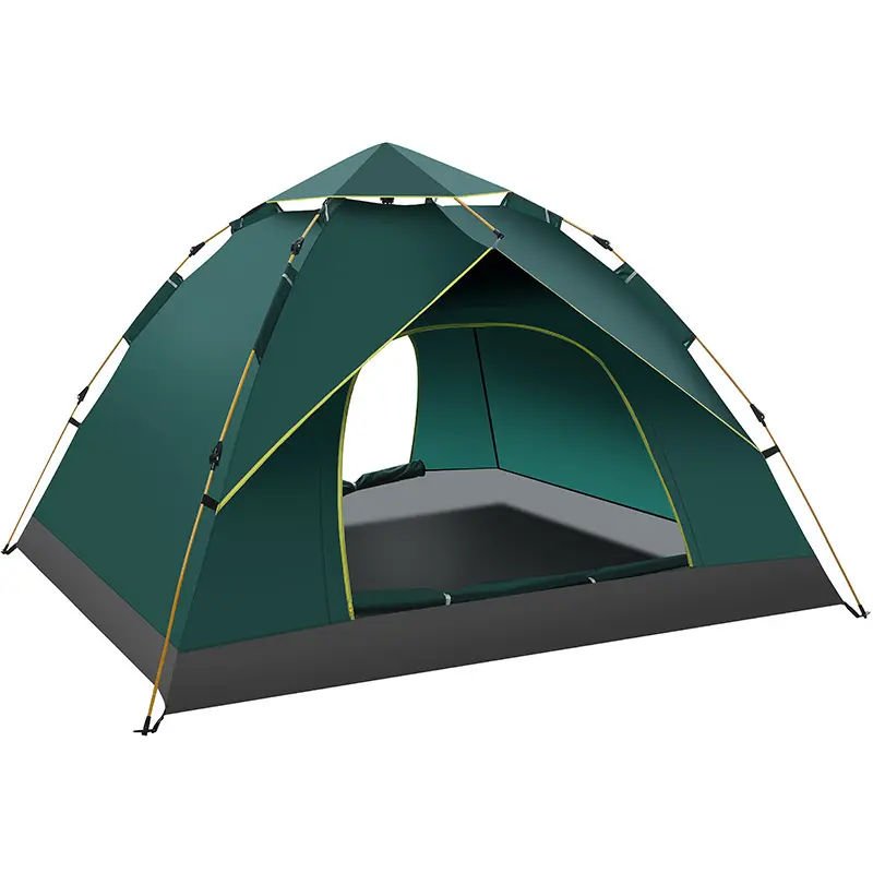 Ultraligero automático instantáneo portátil impermeable playa Tente viaje familia Camping tienda al aire libre 3-4 personas