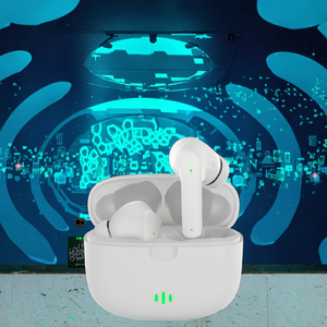 Auriculares intrauditivos Touch V5.3 TWS <span class=keywords><strong>con</strong></span> sonido estéreo 3D Indicador de batería LED IPX4 Impermeable y baja latencia para deportes y juegos - Product Image 3
