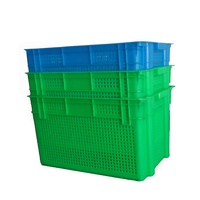 Boîte en plastique de stockage de récolte Offre Spéciale caisse de fruits mobile