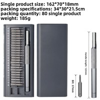 Jeu de tournevis de précision 26-en-1 de haute qualité avec support de rangement pour embouts, idéal pour la réparation de téléphones, montres, ordinateurs et modèles RC