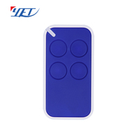 Certifié RoHS Code d'apprentissage universel 2/4 bouton télécommande en plastique pour l'automatisation des portes