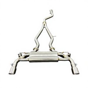 Выхлопная система Catback из нержавеющей стали 304 с клапанами для Toyota Supra A90 A91 3.0T - Улучшенная производительность и звук - Product Image 1