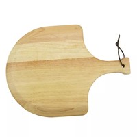 Accessoires professionnels pour four : pelle à pizza et planche à découper en bois avec poignée, essentiels de cuisine, planche de service pour charcuterie