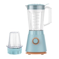 Blender électrique domestique Felice pour smoothies, aliments, hachage, café, avec plateau en plastique, 1,5 L, 600 W, moteur en cuivre pur