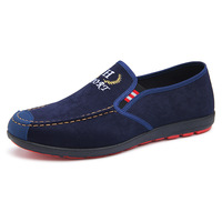 Chaussures pour hommes nouvelle collection printemps : Mocassins décontractés, baskets basses en toile, modèles à enfiler, motif à carreaux et surpiqûres