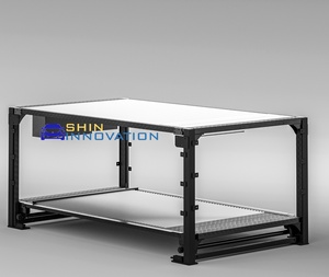 Shin Innovation UPS-1 Certifié CE 3000 kg Pont élévateur hydraulique souterrain à quatre poteaux pour voitures, élévateur de voiture stationnaire, élévateur de voiture, garantie 2 ans - Product Image 3