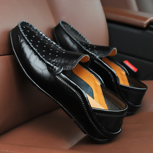 Nuevo Diseño de Zapatos Casuales para <span class=keywords><strong>Hombre</strong></span>, de Piel Sintética, con Forro de Malla Transpirable, Ligeros, Talla Grande 46 47, <span class=keywords><strong>Mocasines</strong></span> - Product Image 5