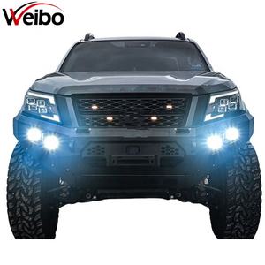 Parachoques Delantero y Trasero de Acero y Tumbaburros para Camioneta Pick Up Off Road <span class=keywords><strong>4X4</strong></span>, Accesorios para <span class=keywords><strong>Nissan</strong></span> Navara <span class=keywords><strong>Frontier</strong></span> NP300 2020 <span class=keywords><strong>2022</strong></span> 2023 - Product Image 1