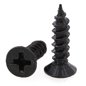 Tornillos autorroscantes negros de cabeza cruzada avellanada Yining al por mayor M2 M2.3 M2.6 M3 M3.5 M4 M5 - Product Image 1