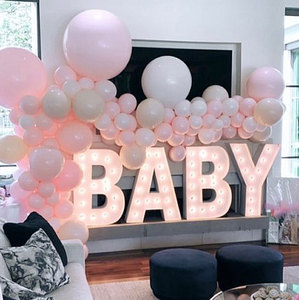 Números Gigantes Coloridos, Número 8 de 4 Pies, <span class=keywords><strong>Letras</strong></span> LED con Luces, Feliz Cumpleaños, para Exteriores, Estacionamientos, Empresas - Product Image 4