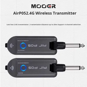 Mooer P05 aire guitarra eléctrica sistema inalámbrico ABS transmisor receptor para <span class=keywords><strong>bajo</strong></span> e instrumentos <span class=keywords><strong>de</strong></span> <span class=keywords><strong>viento</strong></span> - Product Image 4