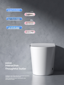 Hoàn toàn tự động nhà vệ sinh CHẬU VỆ SINH gốm nhà vệ sinh tủ quần áo thông minh Nhà vệ sinh đơn vị tự động ngay lập tức nước nóng chỗ ngồi nhà vệ sinh thông minh - Product Image 4