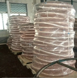 Super Flexible Petit Pliage Transparent Résistant À La Chaleur PU Helix Conduit <span class=keywords><strong>Tuyau</strong></span> pour <span class=keywords><strong>Copeaux</strong></span> De Bois et La Poussière - Product Image 4