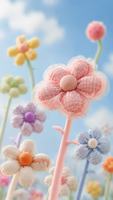 Nouveau stylo 3D créatif et culturel, stylo à gel motif fleur en tissu