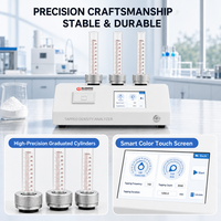 Analyseur de densité tapotée de laboratoire avec temps et amplitude de tapotement réglables, instrument de test de densité en vrac pour poudres et granulés