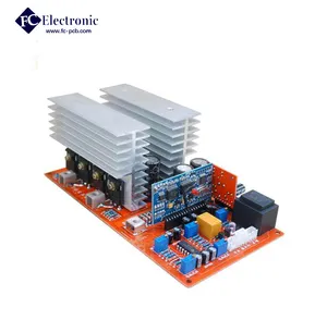 12V DC a 220V AC 600W 1000W 3000W 5000W Inversor de energia solar híbrido PWB Placa de controle do circuito Pcba Mcpcb Conjunto da placa-mãe