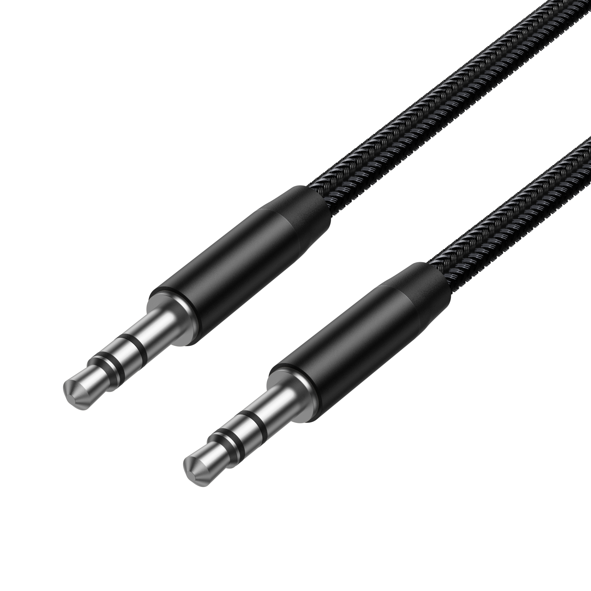 Gray 3.5mm Audio Jack Male to Male