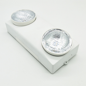 Lámpara DE EMERGENCIA LED, tablero de señal de salida de incendios, recargable, montado en la pared, 6W, luz de emergencia de doble punto - Product Image 6