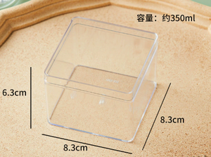 กล่องแซนวิชทรงสี่เหลี่ยม กล่องเค้ก กล่องขนมหวาน กล่องใส่ทีรามิสุ กล่องกระดาษสำหรับเบเกอรี่ กล่องบรรจุภัณฑ์สำหรับซื้อกลับบ้าน - Product Image 4