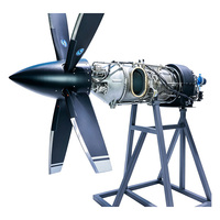 Moteur turbopropulseur léger de 293 kg, classe 1200 kW, avec configuration de sortie arrière