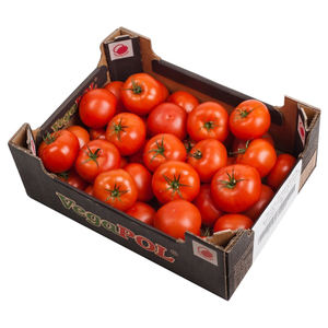 Boîtes pliables en carton ondulé recyclable pour fruits et légumes frais, tomates, avec impression offset pour le transport - Product Image 6
