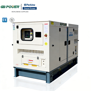 Groupe électrogène diesel Perkins 800 KVA, 60 Hz, refroidissement par eau, châssis ouvert, capot silencieux, ATS - Product Image 1