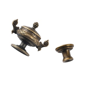New Chinese-Style Zinc Alloy Eco-Friendly Durable Traditional Kitchen Furniture Handle with Small Easy Installation - Product Image 6