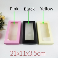 Boîte de bonbons de mariage multicolore OEM boîtes d'emballage cadeau en papier kraft recyclables avec fenêtre en PVC transparent