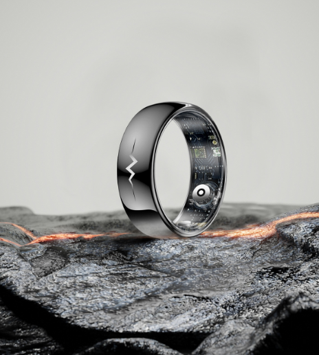 Q520 Smart Rings for Health,Multi-motion Mode,5ATM Waterproof Smart Ring for Men and Women Using Control Fitness tracker