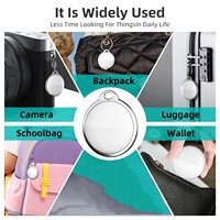 Nouvelle balise intelligente MFi, balise de localisation Find My Tag, AirTag Tracker, localisateur de positionnement mondial, chercheur de clés pour portefeuille, animal de compagnie, carte, sac, balise GPS Air Tag