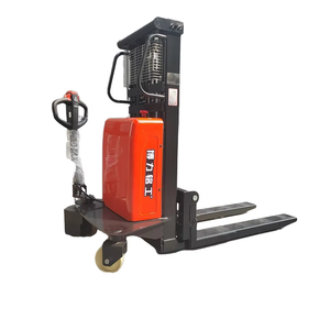 Apilador Eléctrico Portátil, Semieléctrico, de 2000 kg, 1000 kg, 1500 kg, Nuevo, al Precio Más Bajo, con Elevación Automática - Product Image 4