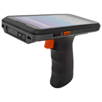CARIBE-Terminal PDA portátil, dispositivo PDA con asa, Android 2D, código QR, escáner de código de barras, Wifi, 4G, colector de datos portátil, dispositivo PDA con asa, 2, 2, 2, 2