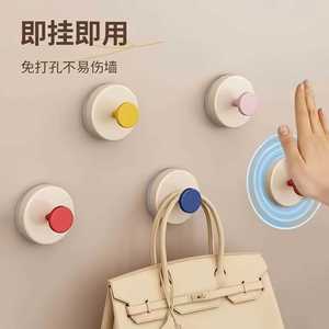 Suction Cup <b>Hooks</b> Heavy Duty <b>Adhesive</b> No Drill Wall <b>Hooks</b> For Wardrobe Door Back Storage - Product Image 1