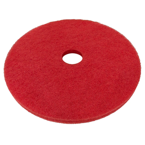 Bông lau sàn, chà sàn, làm sạch bằng sợi tổng hợp màu cam 17 inch mới dành cho gạch, đá cẩm thạch, máy chà sàn thương mại - Product Image 3