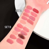 Cappuvini Vibrant Bear Crème à lèvres mate 9 couleurs Longue durée Hydratante et imperméable Gloss à lèvres Maquillage