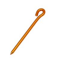 Accessoire de tente Ryder W0529 pour l'extérieur, piquet de tente en alliage d'aluminium pour la randonnée, piquet de camping, crochet de fixation