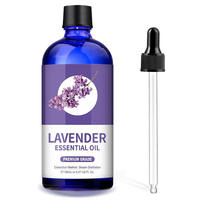Huile essentielle de lavande très demandée pour l'aromathérapie, idéale pour les diffuseurs ou la fabrication de bougies