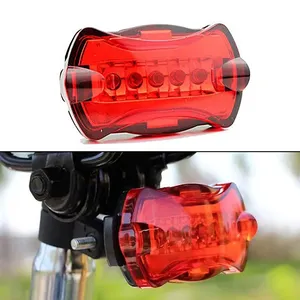 Không thấm nước xe đạp an toàn ánh sáng phía sau phía trước xe đạp đèn đuôi với pin nhấp nháy ánh sáng xe đạp phụ kiện làm bằng nhựa - Product Image 1