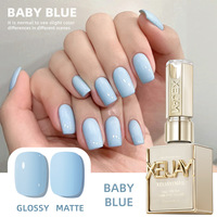 Nouvelle poudre fine noire effet perle, gel UV magnétique pour ongles effet œil de chat, perles de verre blanches en porcelaine pour salon de manucure