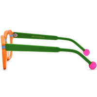 Monture de lunettes Borregls en acétate mat pour femme, lunettes de vue multicolores de haute qualité, style rétro carré, lunettes optiques homme 19363